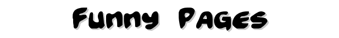 Funny Pages font